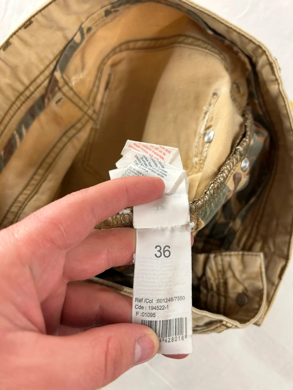 Jean skinny beige crème vintage Jules – photo 13